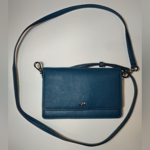 Michael Kors Bags Micheal Kors Pebbled Leather Convertible Crossbody Purse Walletbag Poshmark